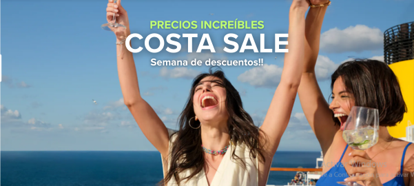 Costa Sale 🔥- Descuentos Increíbles🚢